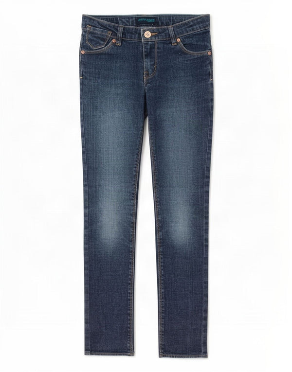 Levi's Mädchen-Röhrenjeans, 9–10 Jahre, W26 L26, blaue Ramie