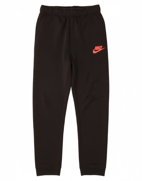 NIKE Jungen-Trainingshose, Jogginghose, 12–13 Jahre, Größe L, Schwarz, Polyester