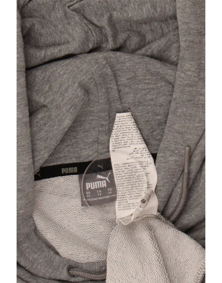 PUMA Herren Graphic Hoodie Pullover XS Grau Baumwolle