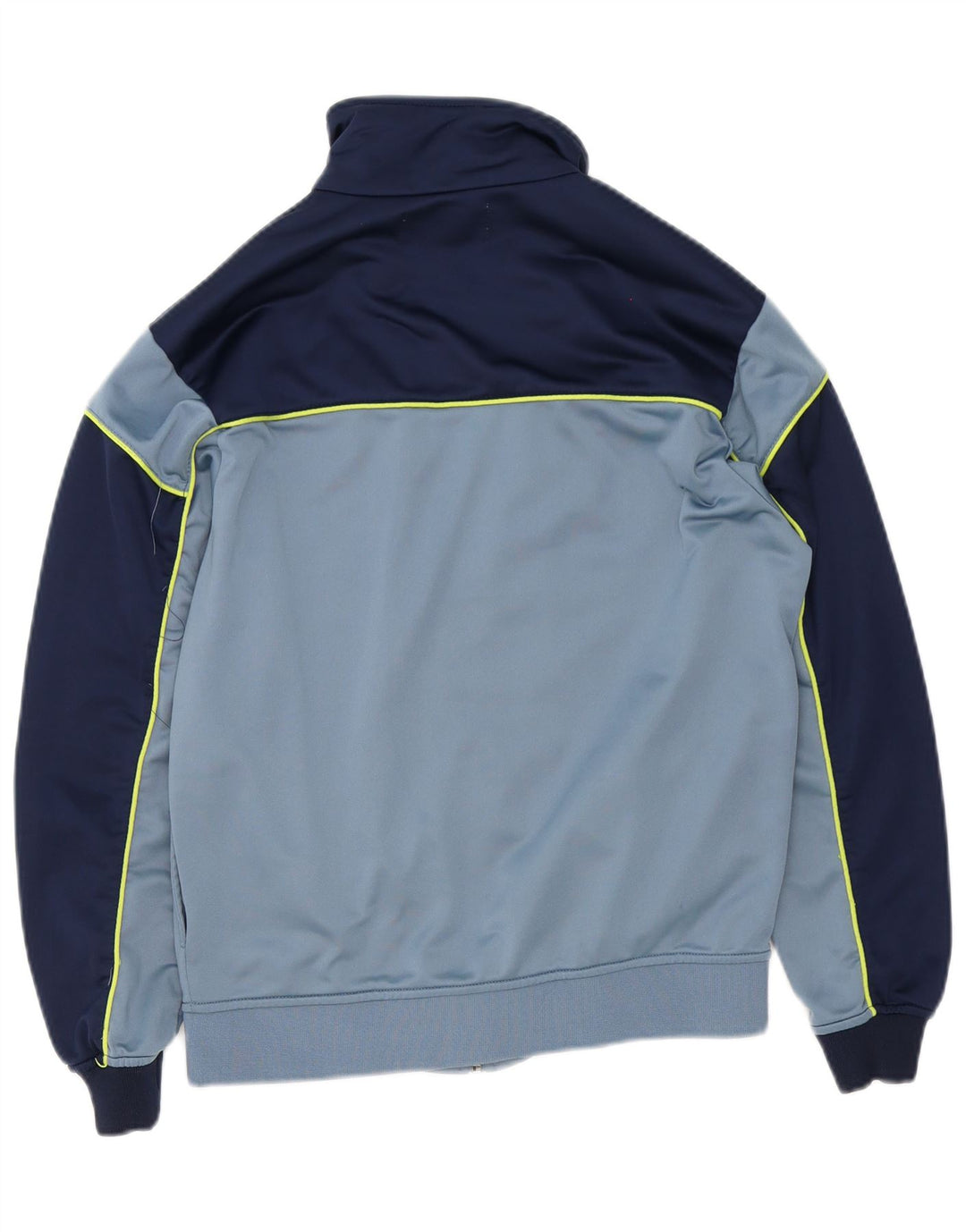 Kappa Herren-Trainingsanzug-Top-Jacke, kleines blaues Farbblock-Polyester