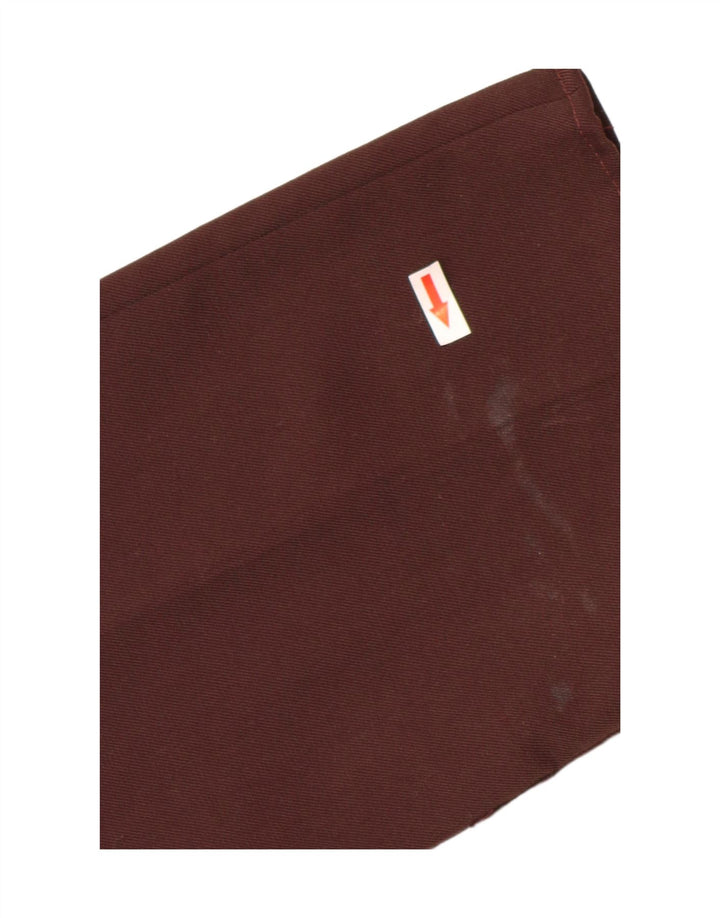 Gerade Chino-Hose für Damen von Zara, Größe S, W26, L28, Braun, Polyester