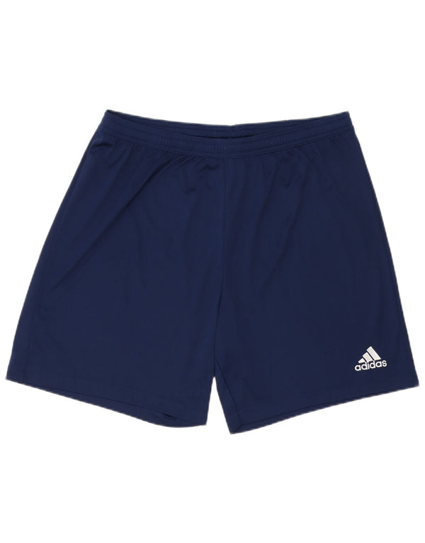 Adidas Herren Sport Shorts XL Marineblau Polyester
