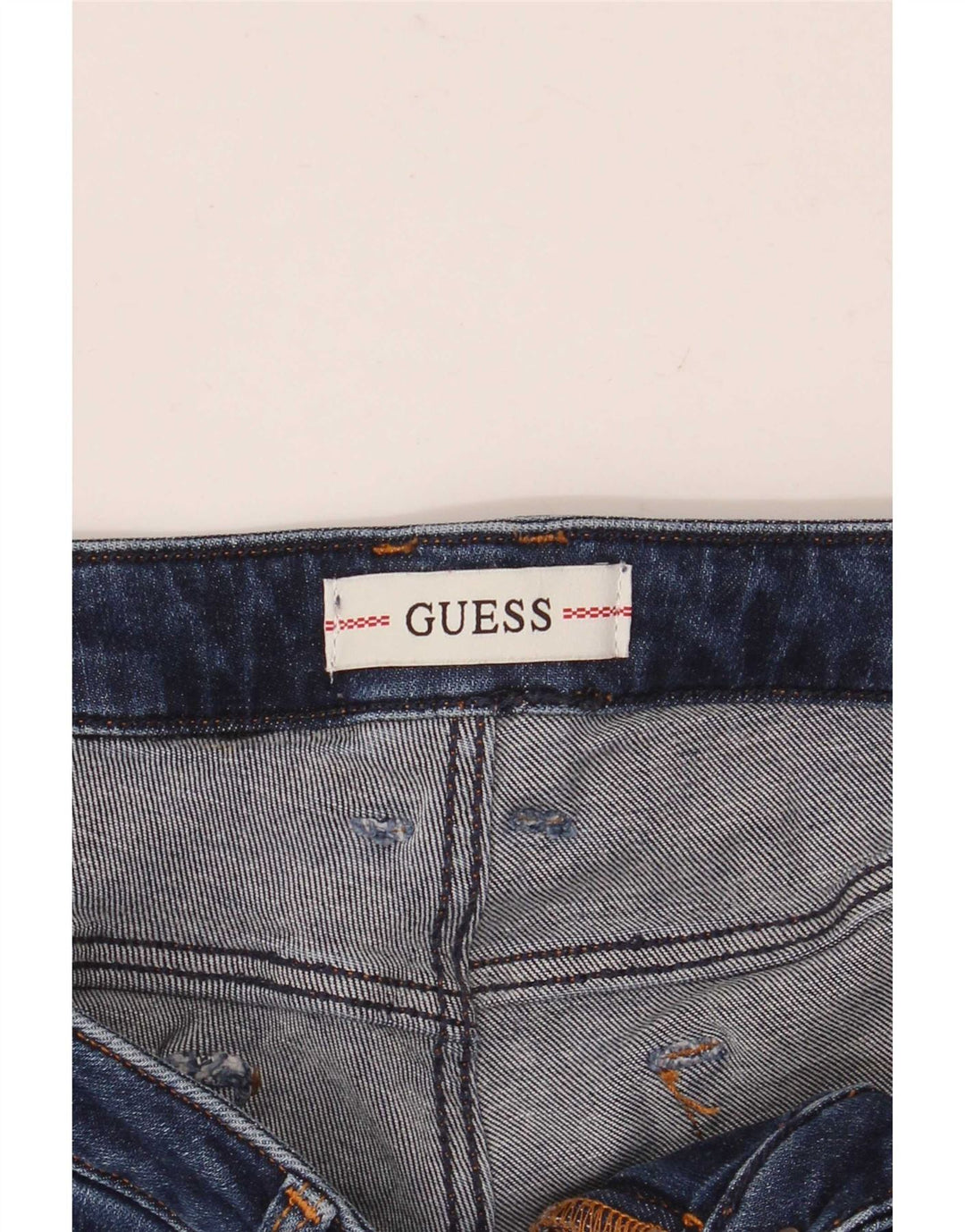 Guess Damen Skinny Jeans XL W36 L30 Blau