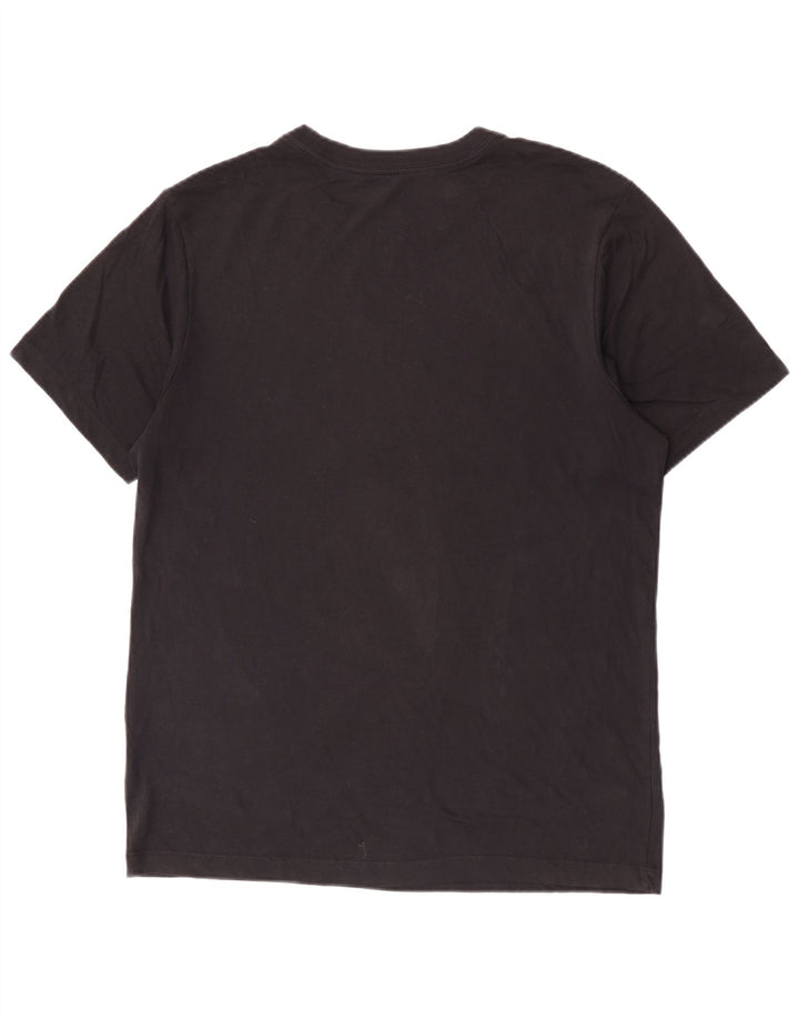 Nike Herren Dri Fit Graphic T-Shirt Top Medium Schwarz