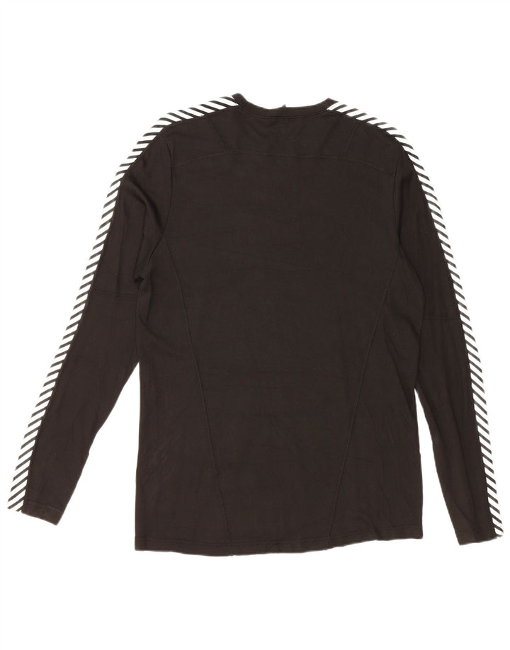 HELLY HANSEN Herren-Top, langärmelig, mittelschwarz, Colourblock-Polyethylen