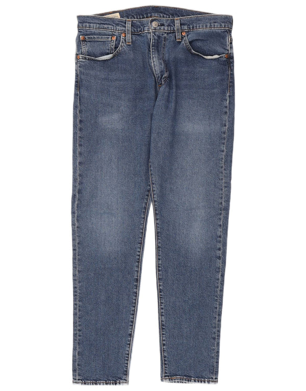 Levi's Herren 512 Slim Tapered Jeans W33 L32 Blaue Baumwolle