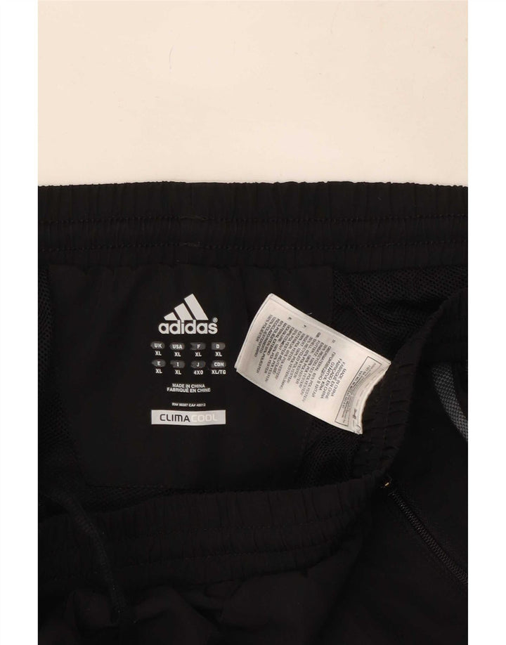 Adidas Herren Climacool Trainingshose XL Schwarz Colourblock Polyester
