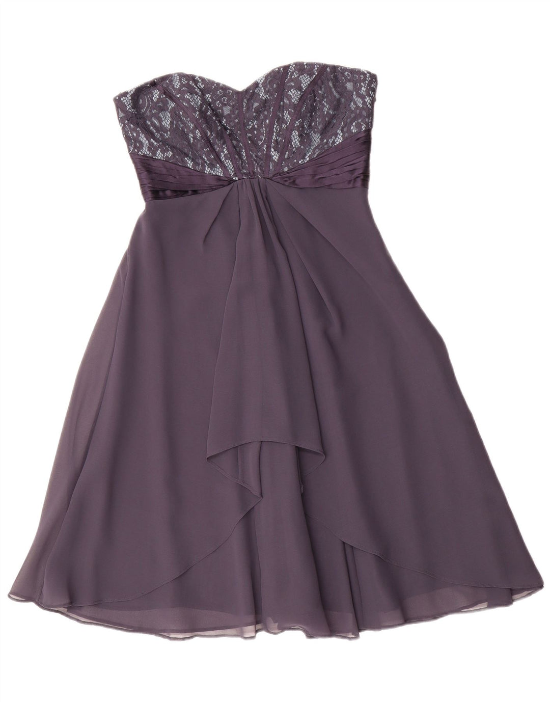Trägerloses Kleid für Damen von Coast, UK 10, Größe S, Lila, Polyester