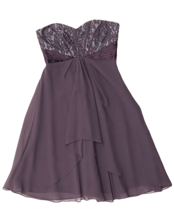 Trägerloses Kleid für Damen von Coast, UK 10, Größe S, Lila, Polyester