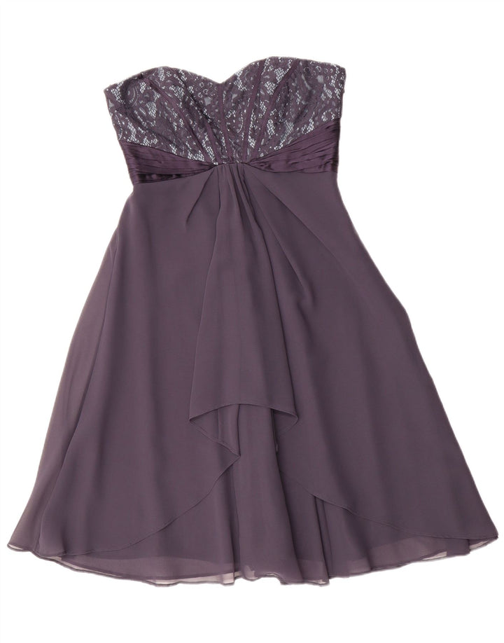 Trägerloses Kleid für Damen von Coast, UK 10, Größe S, Lila, Polyester