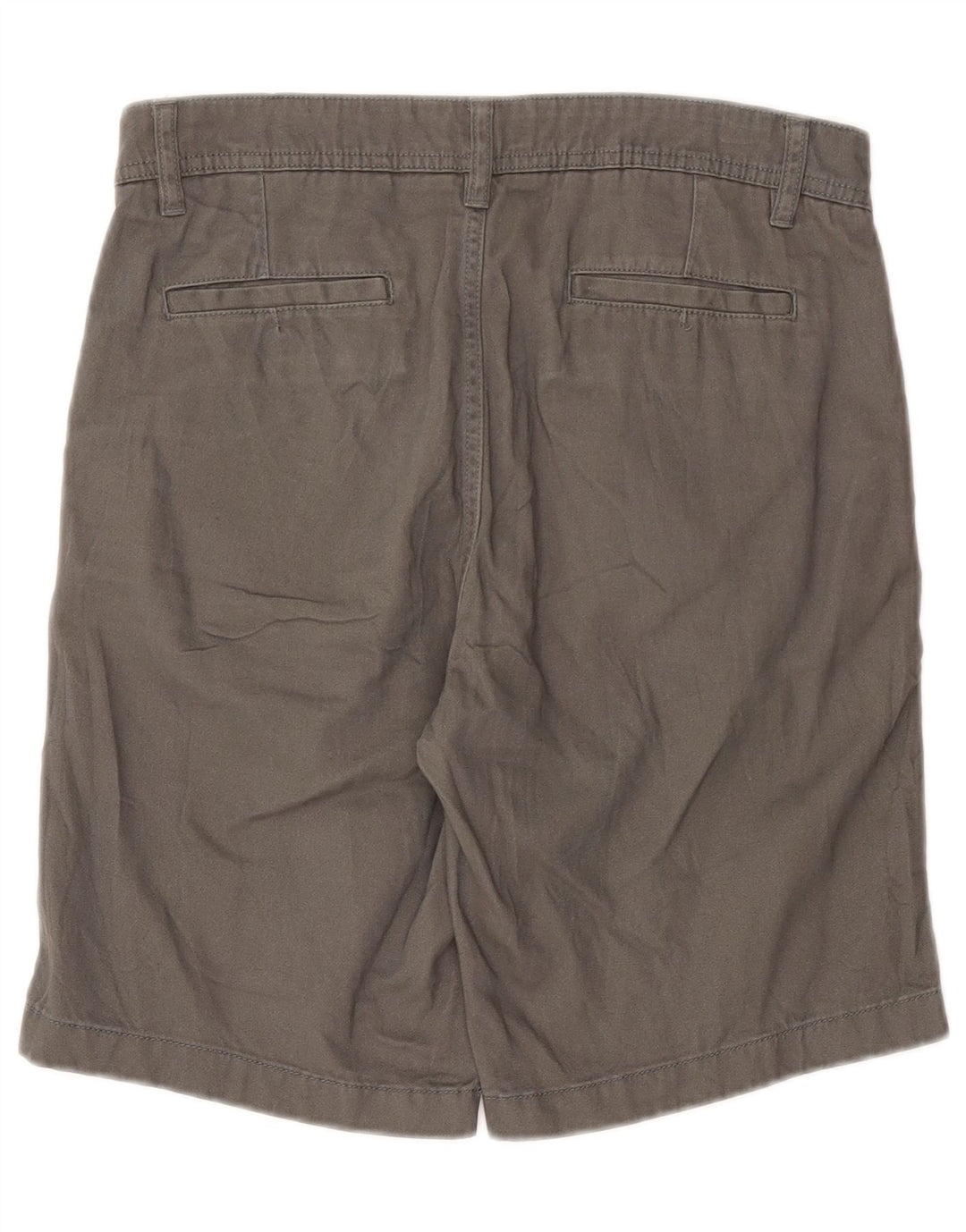 DAKS Herren Chinoshorts IT 46 Medium W32 Grau Baumwolle