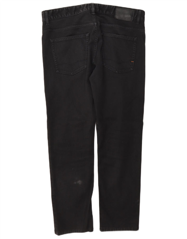 Hugo Boss Herren Delaware Slim Jeans W34 L29 Graue Baumwolle