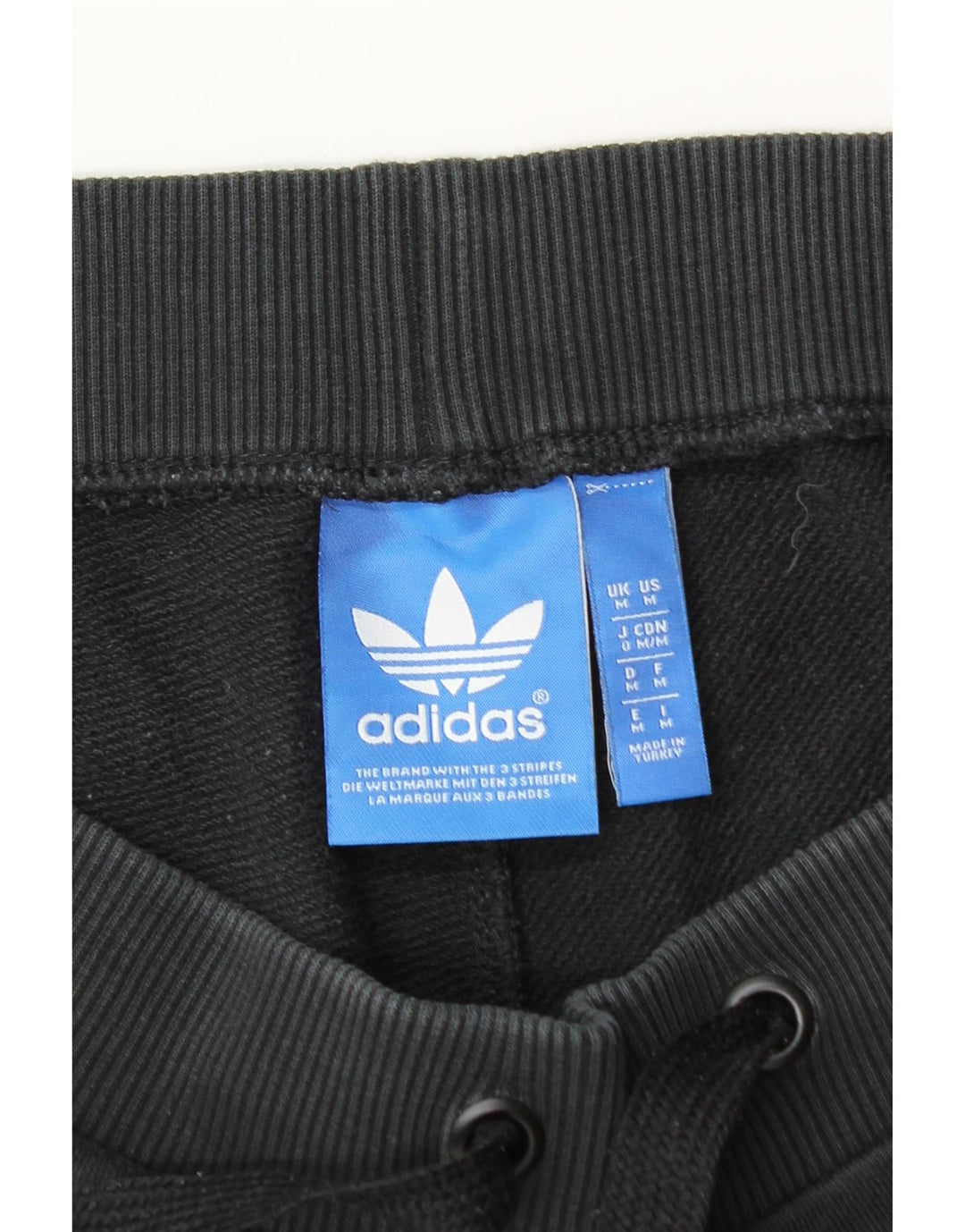 Adidas Herren Sportshorts Medium Schwarz Baumwolle