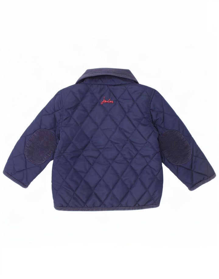 Joules Baby-Jungen-Steppjacke, 12–18 Monate, marineblaues Polyester
