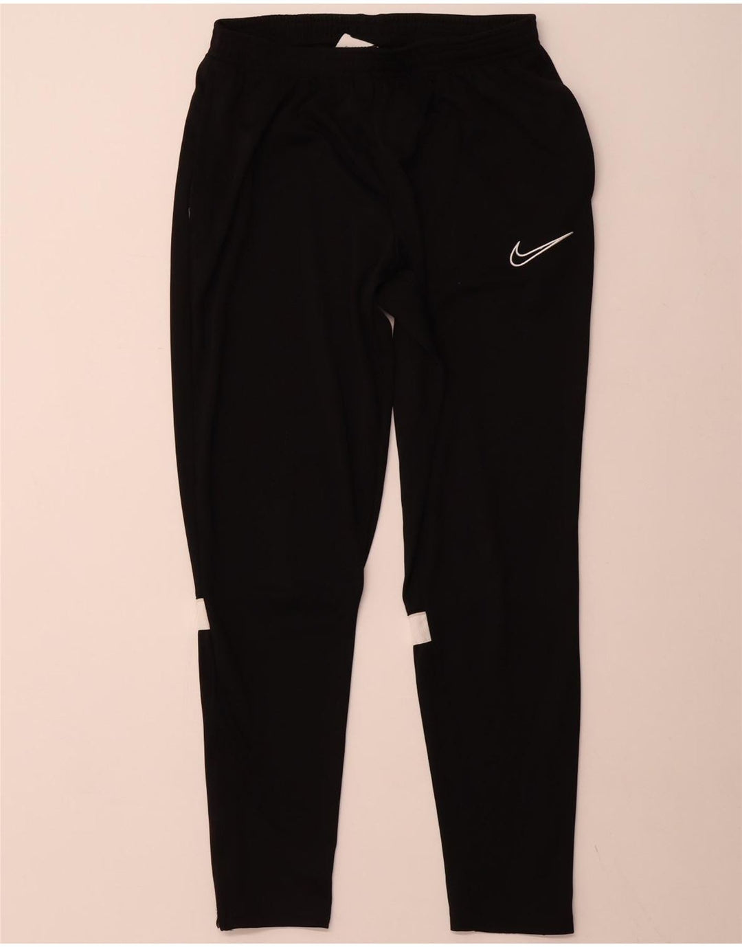 NIKE Herren-Trainingshose Dri Fit, groß, schwarzes Farbblock-Polyester