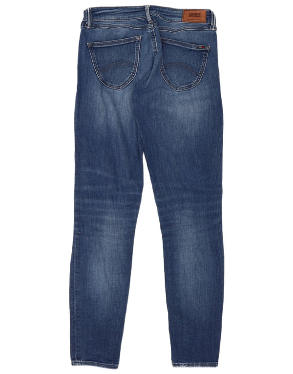 Tommy Hilfiger Damen Sophie Low Waist Skinny Jeans W27 L30 Blaue Baumwolle