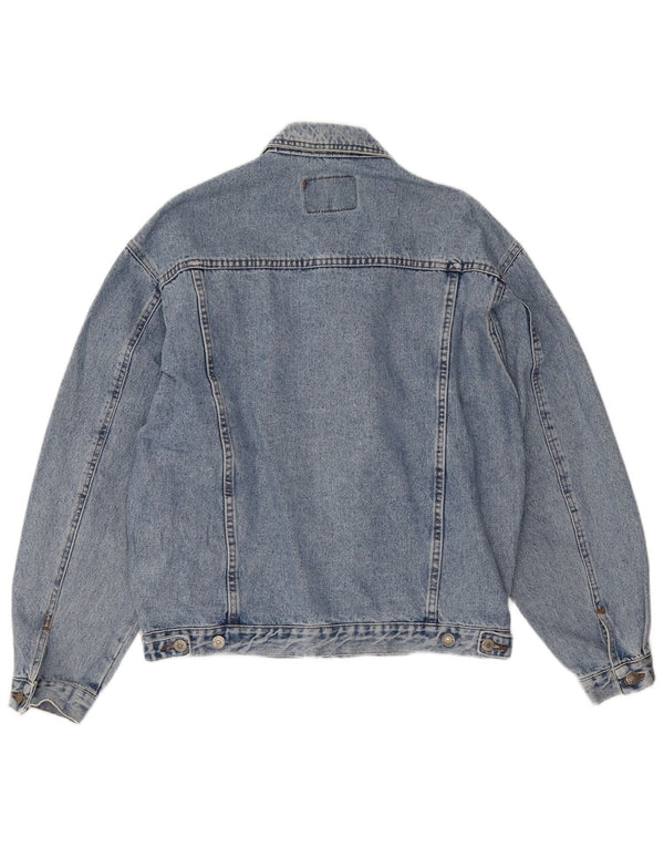 Casucci Herren Jeansjacke UK 40 Large Blau