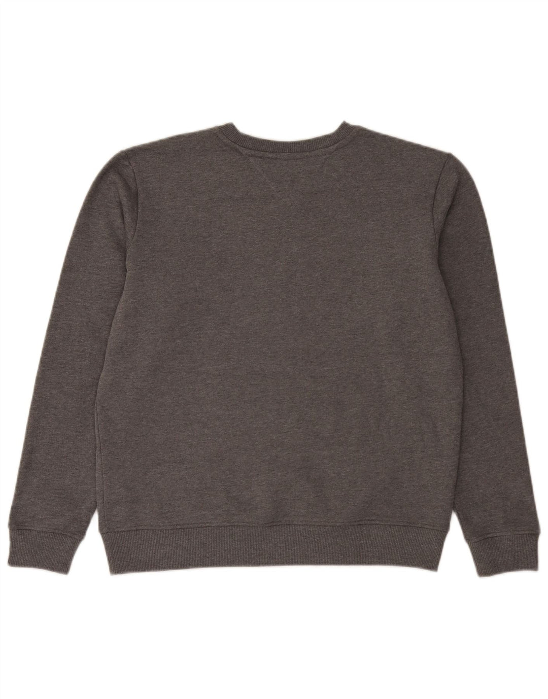 Tommy Hilfiger Herren-Sweatshirt mit Grafik, groß, graue Baumwolle