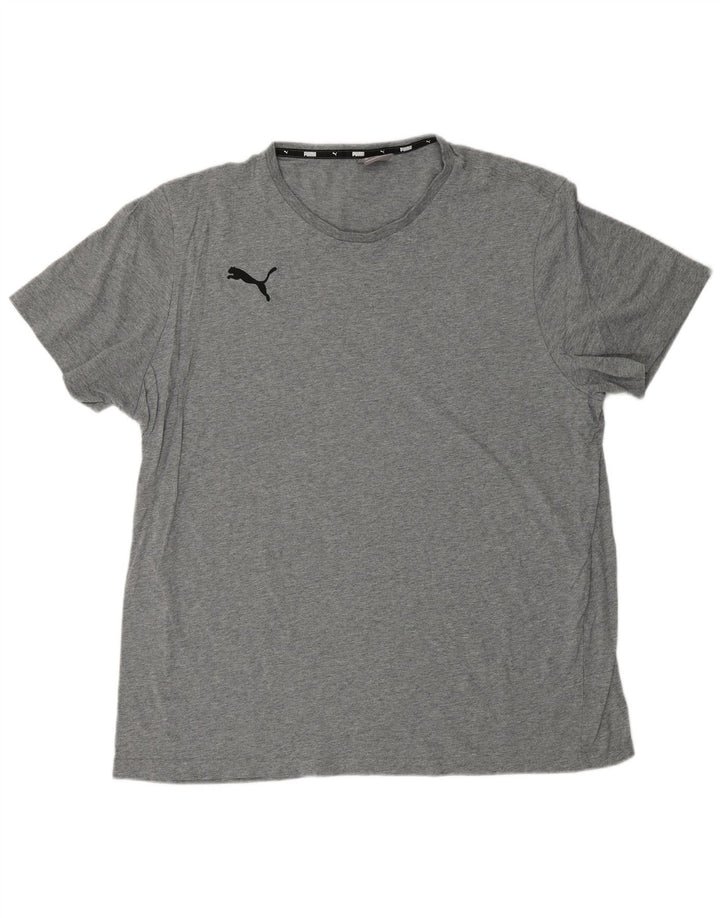 PUMA Herren T-Shirt Top 2XL Grau meliert