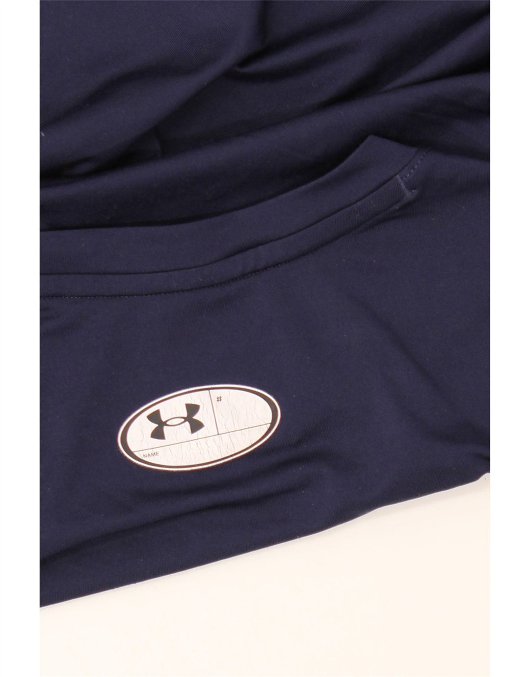 Under Armour Herren Heat Gear T-Shirt Top Medium Marineblau Synthetik