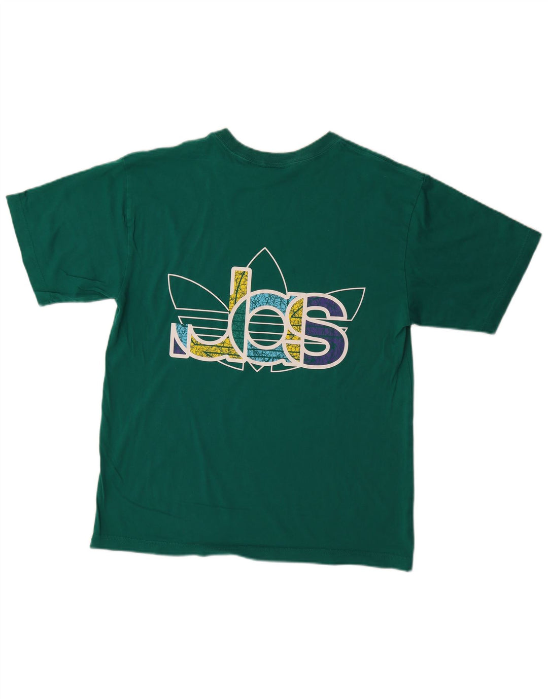 Adidas Herren Grafik T-Shirt Top Mittelgrün