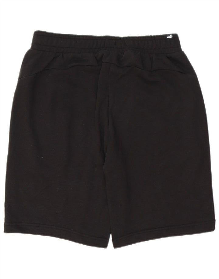 Puma Herren Sportshorts Mittelschwarze Baumwolle