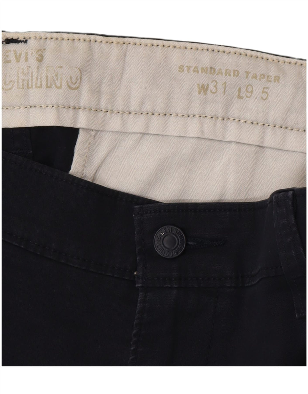 Levi's Herren-Standard-Chinoshorts W31, mittelmarineblaue Baumwolle