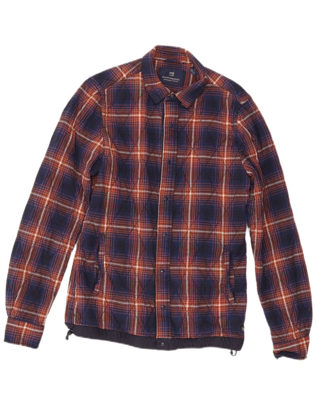 Scotch & Soda Herren-Lumberjack-Flanellhemd, mittelgroß, mehrfarbig kariert