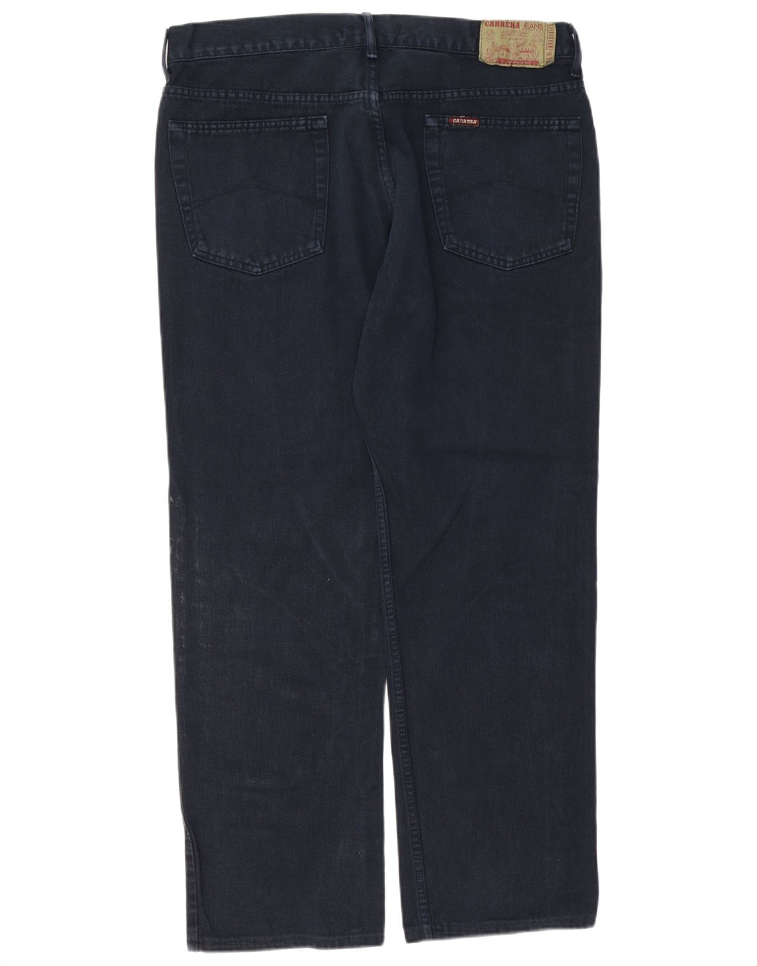 Carrera Herren Straight Jeans W38 L30 Marineblaue Baumwolle