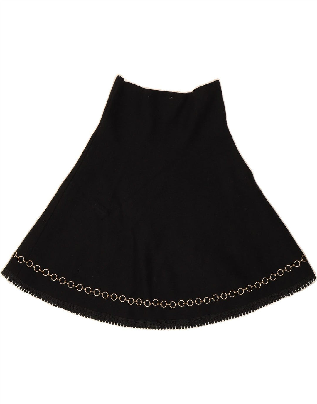 ZARA Womens A-Line Skirt Small W26 Black Vintage Zara and Second-Hand Zara from Messina Hembry 
