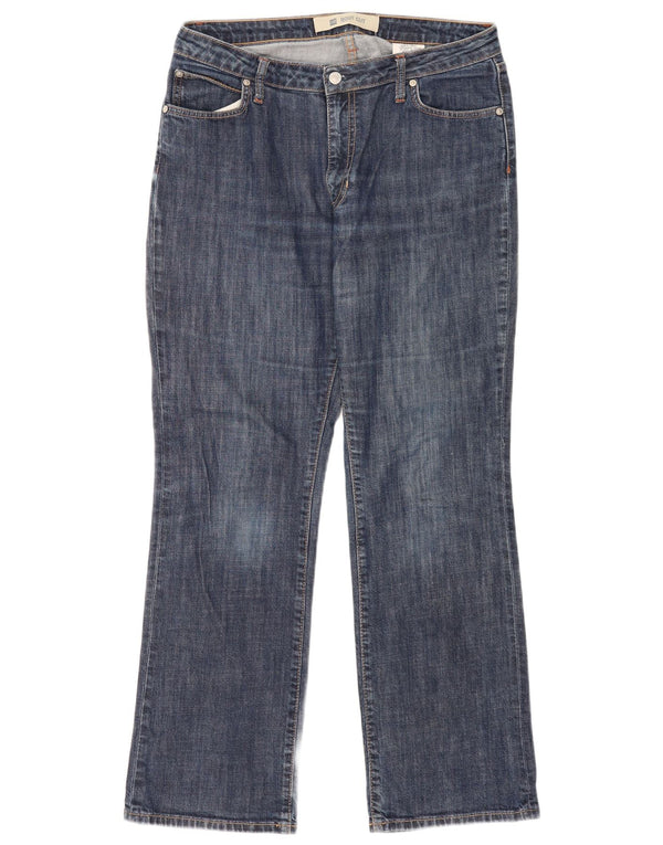 Gap Damen Stretch Bootcut Jeans US 12 Large W32 L29 Blaue Baumwolle