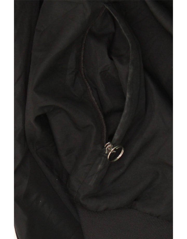 Kappa Herren Graphic Trainingsanzug Top Jacke XL Schwarz Polyester