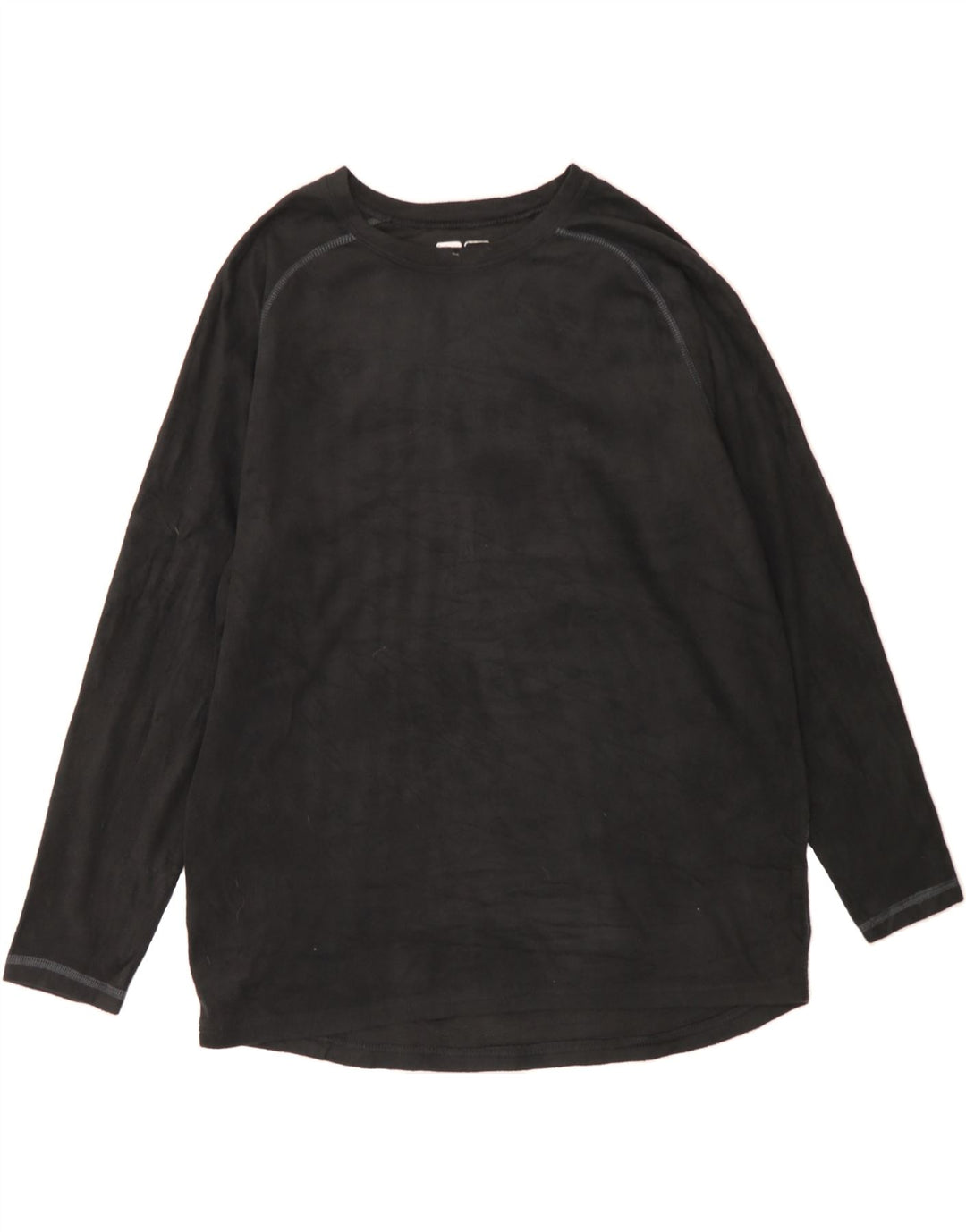 RUSSELL ATHLETIC Womens Dri Fit Top Long Sleeve UK 16 Large Black Vintage Russell Athletic and Second-Hand Russell Athletic from Messina Hembry 