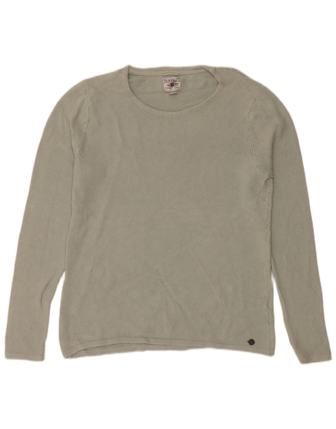 O'Neill Herren-Pullover mit U-Boot-Ausschnitt, groß, Khaki, Baumwolle