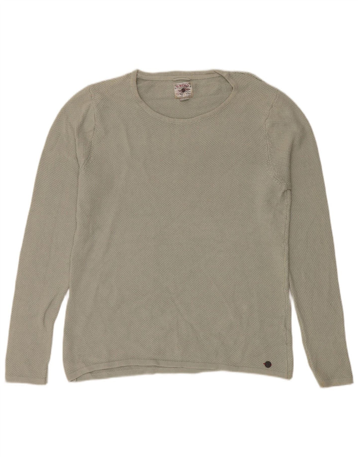 O'Neill Herren-Pullover mit U-Boot-Ausschnitt, groß, Khaki, Baumwolle