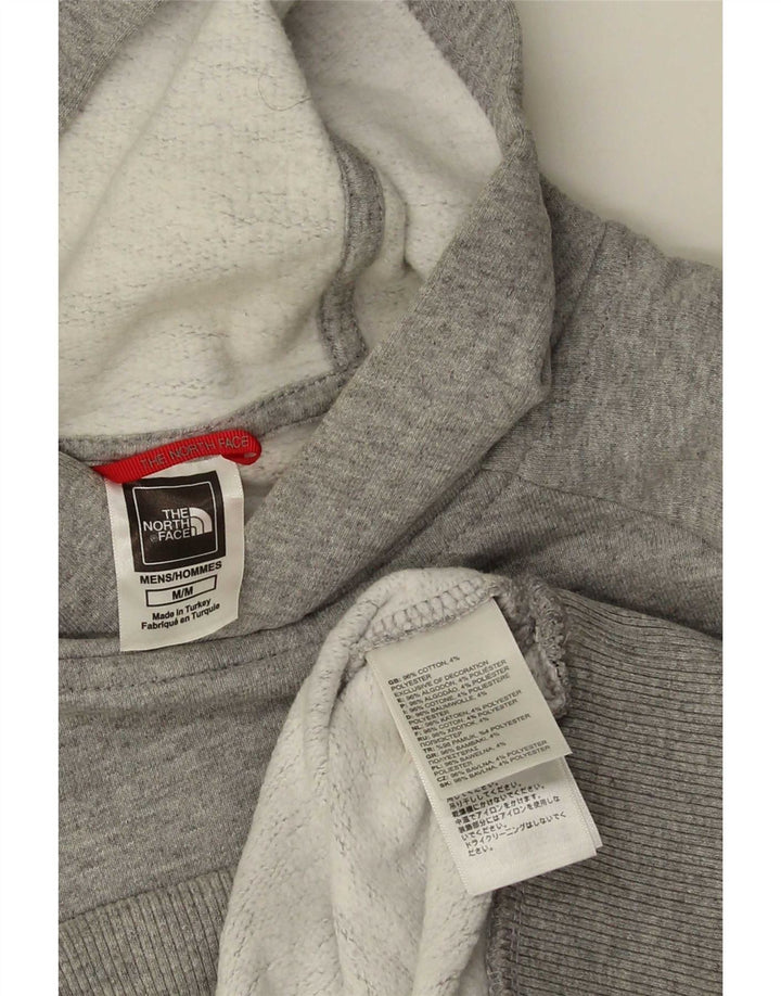 The North Face Herren-Kapuzenpullover mit Grafik, mittelgraue Baumwolle