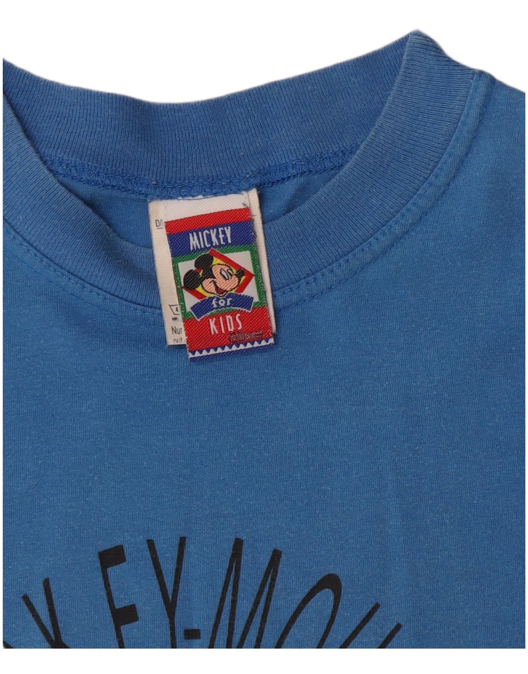 Nike T-Shirt mit Mickey-Mouse-Grafik für Jungen, 7–8 Jahre, blaue Baumwolle