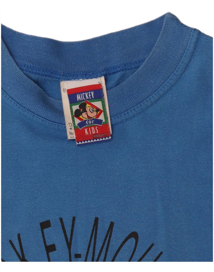 Nike T-Shirt mit Mickey-Mouse-Grafik für Jungen, 7–8 Jahre, blaue Baumwolle