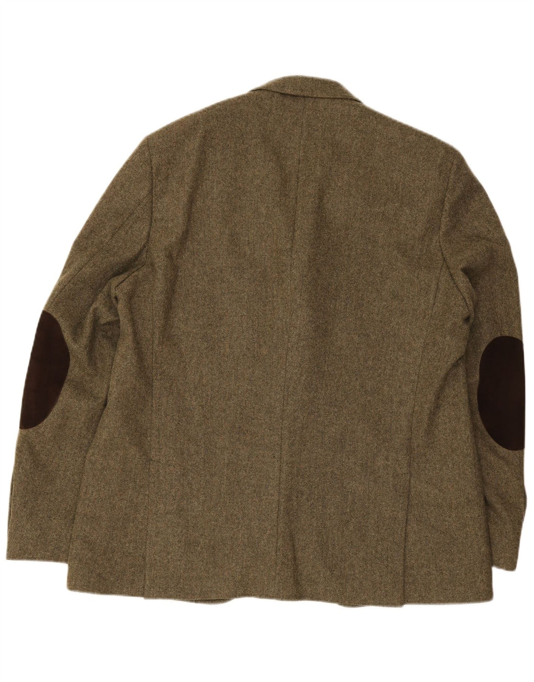 Polo Ralph Lauren Herren-Blazer mit 3 Knöpfen, EU 56, 2XL, grünes Fischgrätenmuster