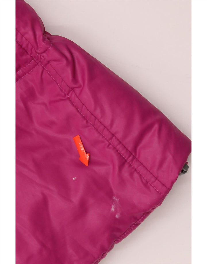 Champion Wattierte Jacke mit Kapuze für Mädchen, 11–12 Jahre, Rosa, Polyester