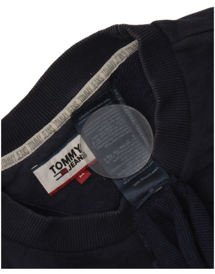 Tommy Hilfiger Herren-Sweatshirt mit Grafik, mittelgroß, Marineblau, Farbblock