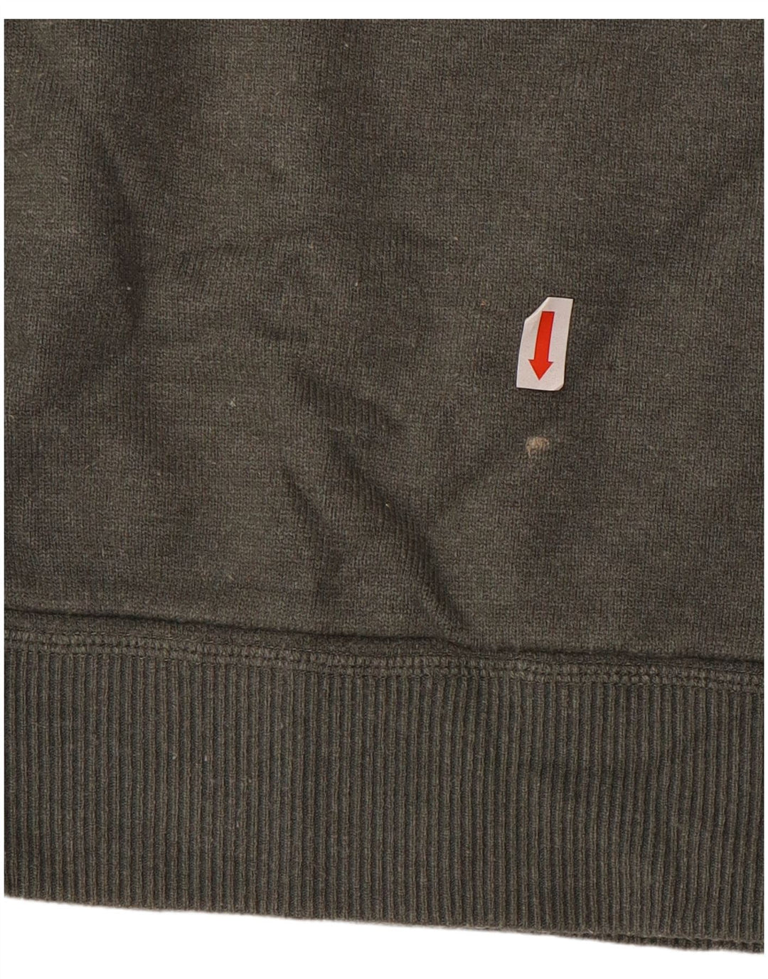 MASSIMO DUTTI Herren-Pullover mit Reißverschluss, XL, graue Viskose