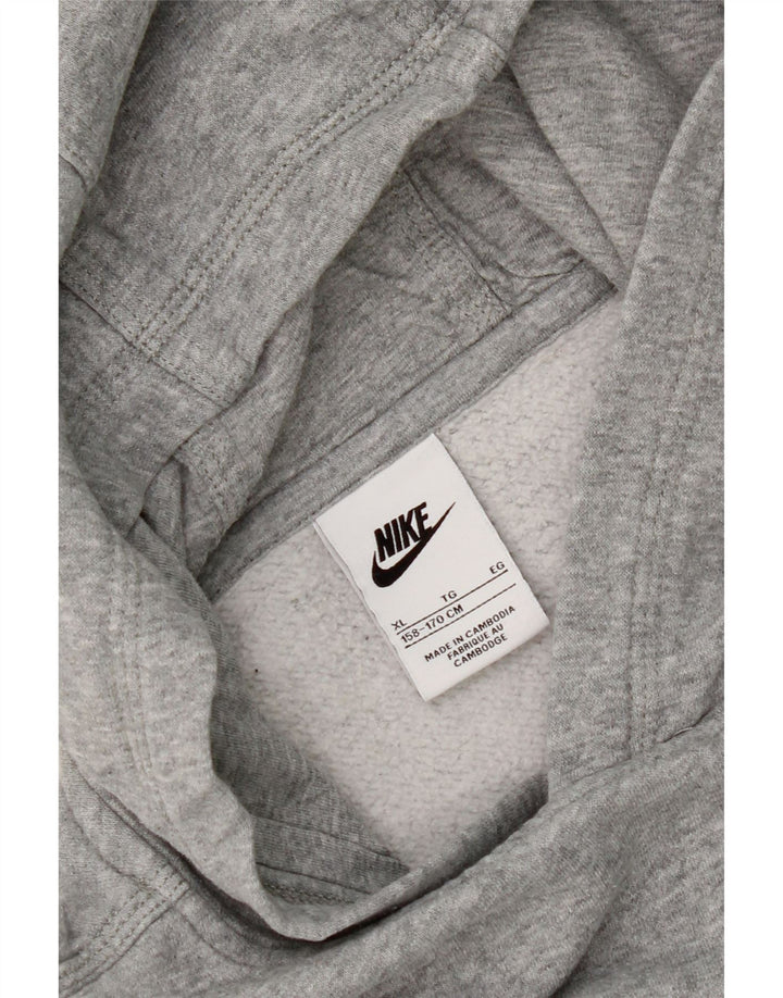 Nike Jungen Kapuzenpullover, 13–14 Jahre, XL, Grau