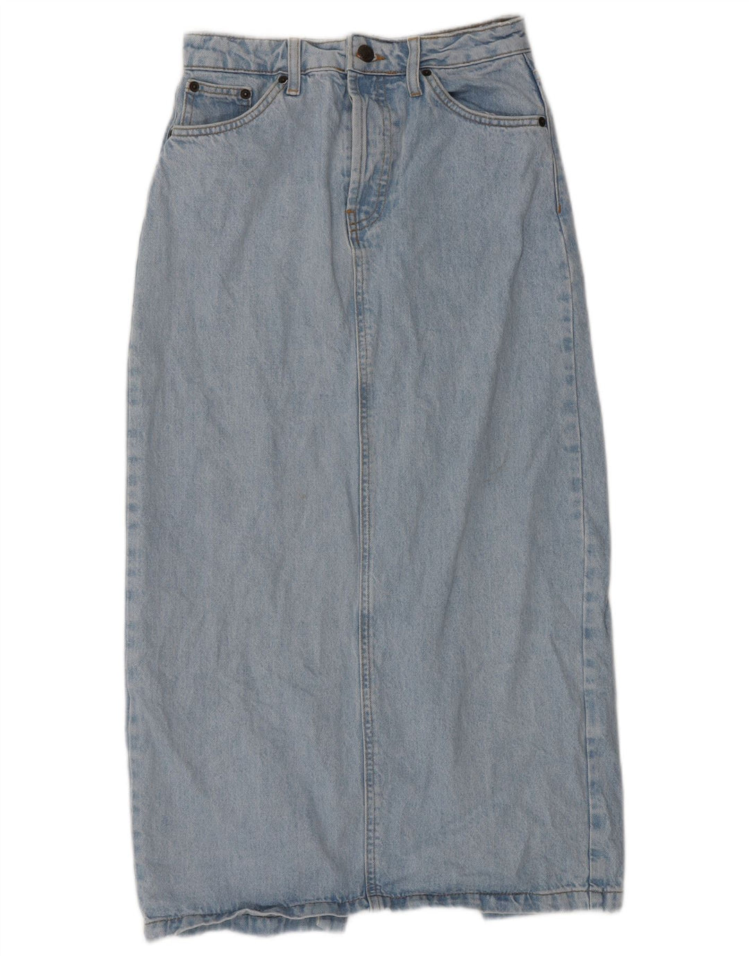 Topshop Damen Jeansrock UK 8 Small W26 Blau