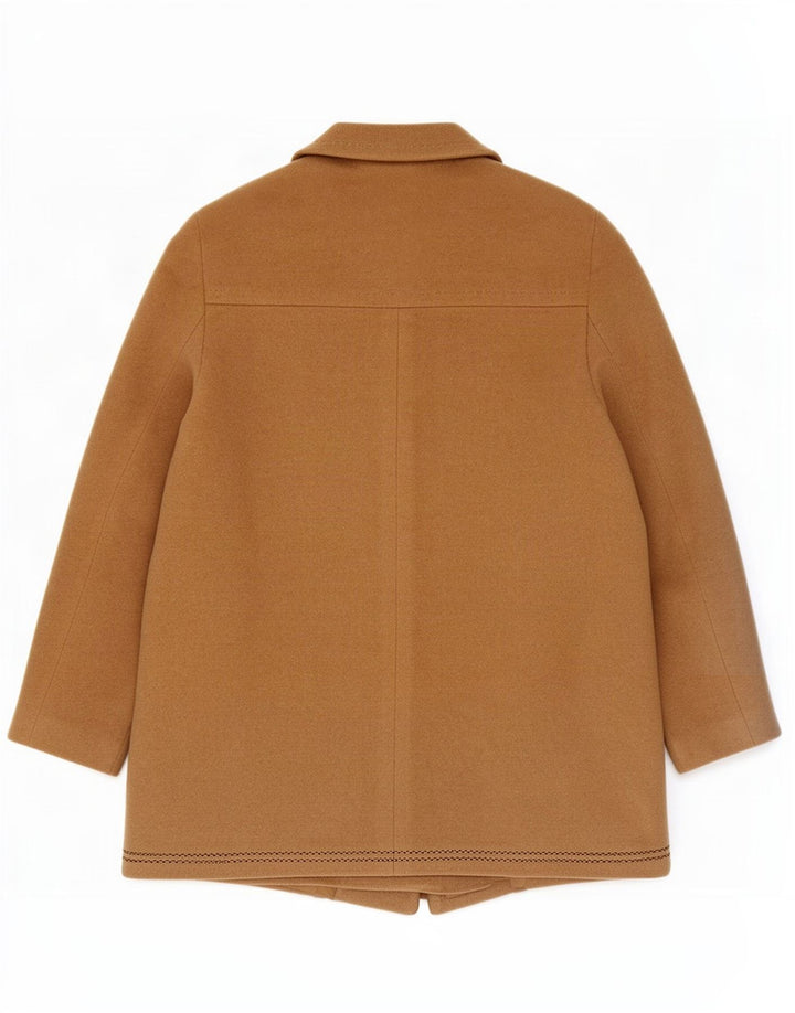 Blarney Woollen Mills Damenmantel UK 16 Large Beige Wolle