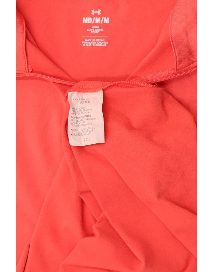 Under Armour Damen-Pullover-Trainingsanzugoberteil mit Reißverschluss, UK 12, Mittelrosa