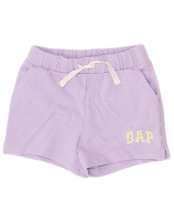 Gap Baby-Mädchen-Sportshorts mit Grafik, 18–24 Monate, lila Baumwolle