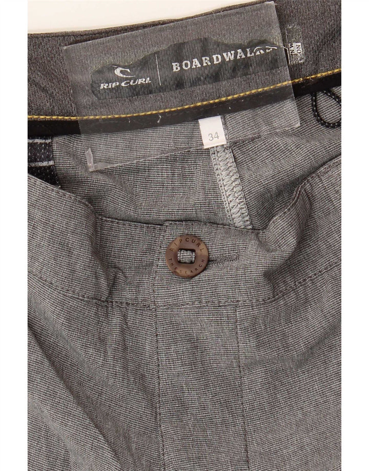 Rip Curl Herren Chino Shorts W34 Large Grau meliert