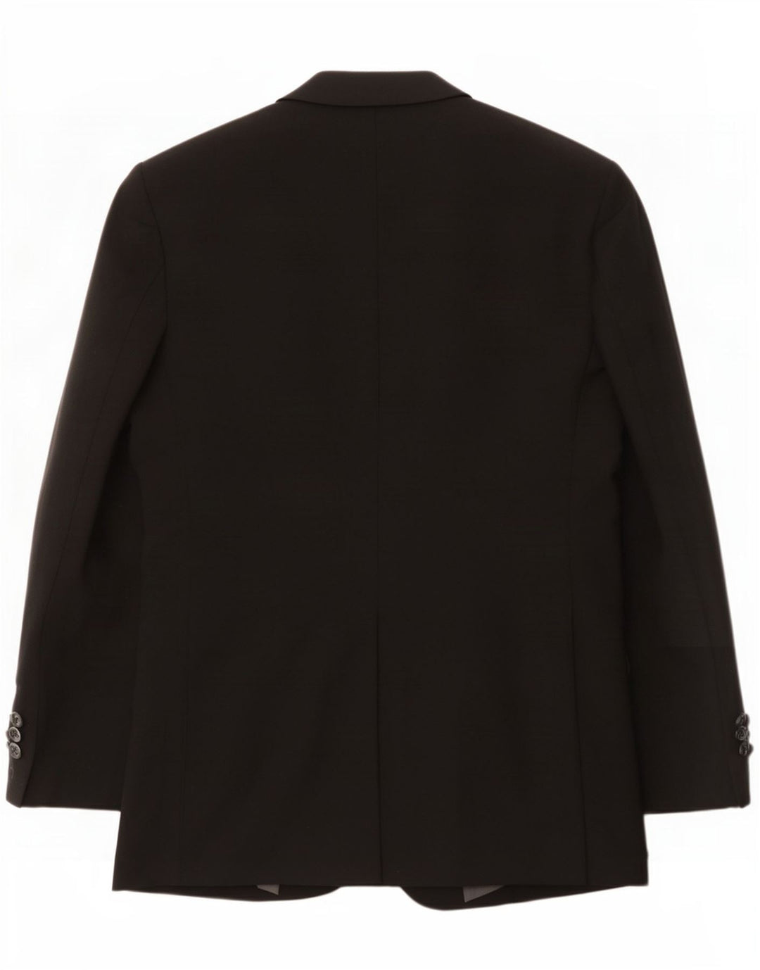 Marks & Spencer Herren-Blazer mit 2 Knöpfen, Gr. 36, Größe S, Schwarz, Polyester