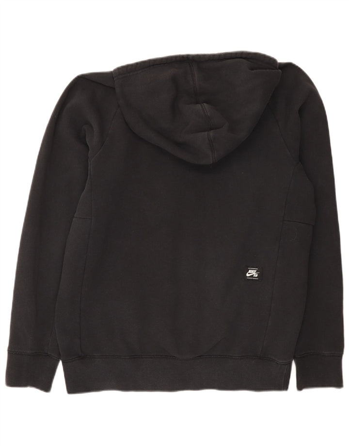 Nike Herren-Kapuzenpullover mit Grafik, Größe S, Schwarz, Baumwolle